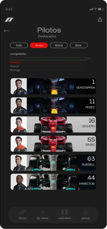 Pilotos en pantalla del diseño de marca de Motora para una agencia de branding en Colombia