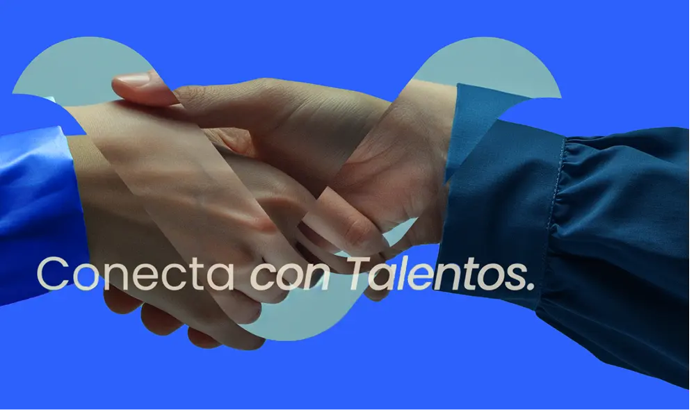 Estrechón de manos y logotipo diseño de marca Vivalente para una agencia de branding en Colombia